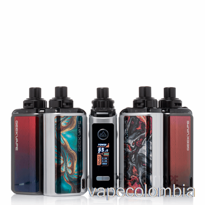 Vape Kit Completo Geek Vape Obelisk 65w Pod Mod Kit [fc] Edición Psg